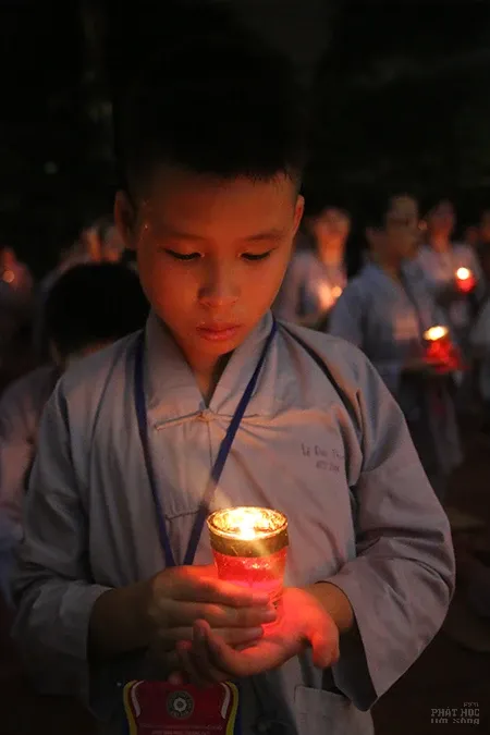 Chùa Tăng Phúc khoá tu mùa hè 'Từ Bi Hỷ Xả' ngày thứ 2 image-1732292093795