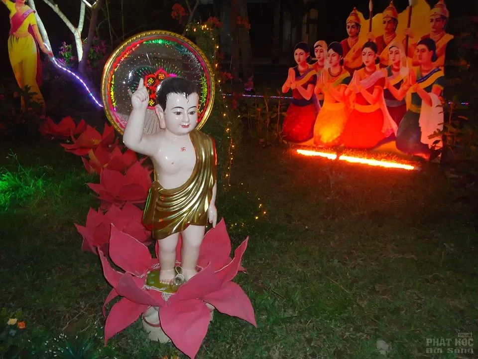 Chùa Vạn An làng Văn Quỹ đón mừng Phật đản image-1731936546287