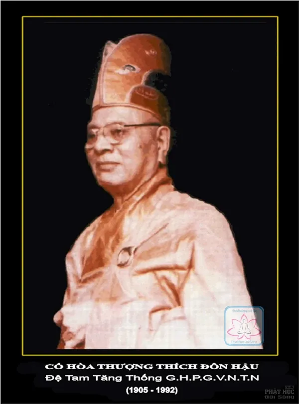 Chùm ảnh Đại lão HT.Thích Đôn Hậu lúc sanh tiền image-1731945584502