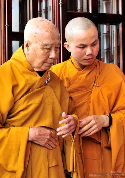 Chùm ảnh đẹp: Thiền sư Thích Thanh Từ image-1731747854908