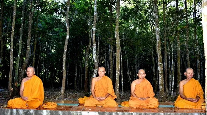Chùm ảnh khóa tu ngày thứ 3 của Tăng đoàn hệ phái Khất sĩ 7 Chùm ảnh khóa tu ngày thứ 3 của Tăng đoàn hệ phái Khất sĩ image-1732289695322
