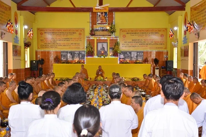 Chùm ảnh khóa tu truyền thống hệ phái Khất sĩ ngày thứ 7 18 Chùm ảnh khóa tu truyền thống hệ phái Khất sĩ ngày thứ 7 image-1731943133721