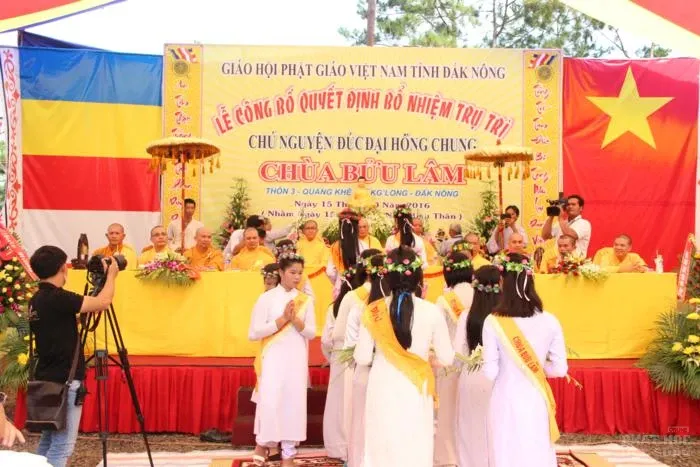 Chùm ảnh lễ bổ nhiệm trụ trì Chùa Bửu Lâm - Đăk Glong 3 Chùm ảnh lễ bổ nhiệm trụ trì Chùa Bửu Lâm - Đăk Glong image-1731919968919