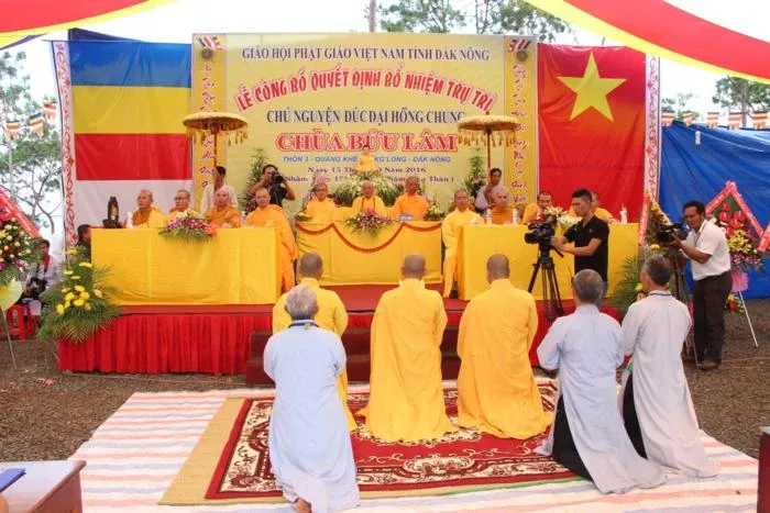 Chùm ảnh lễ bổ nhiệm trụ trì Chùa Bửu Lâm - Đăk Glong 7 Chùm ảnh lễ bổ nhiệm trụ trì Chùa Bửu Lâm - Đăk Glong image-1731919972377