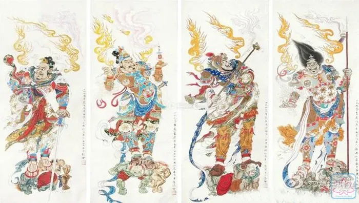 Chùm ảnh Tứ Đại Thiên Vương image-1731945338596