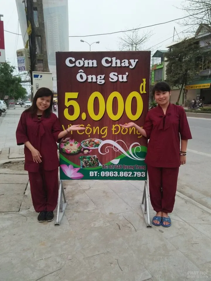 Cơm chay Ông Sư 5k vì cộng đồng 3 Cơm chay Ông Sư 5k vì cộng đồng image-1732286700433