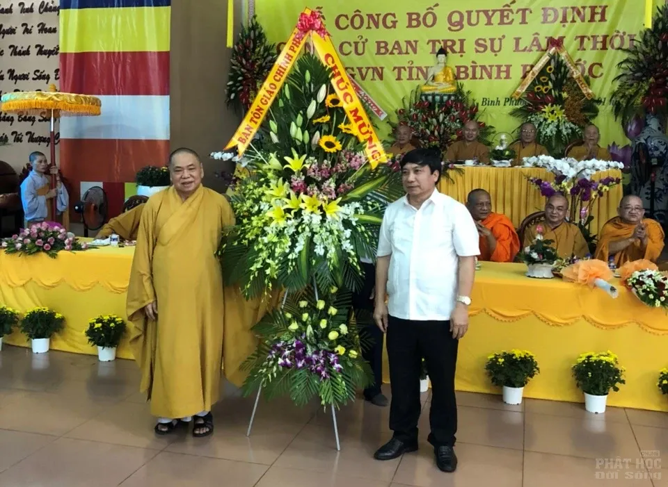 Công bố quyết định công cử Ban Trị sự lâm thời tỉnh Bình Phước 4 Công bố quyết định công cử Ban Trị sự lâm thời tỉnh Bình Phước image-1731942494810