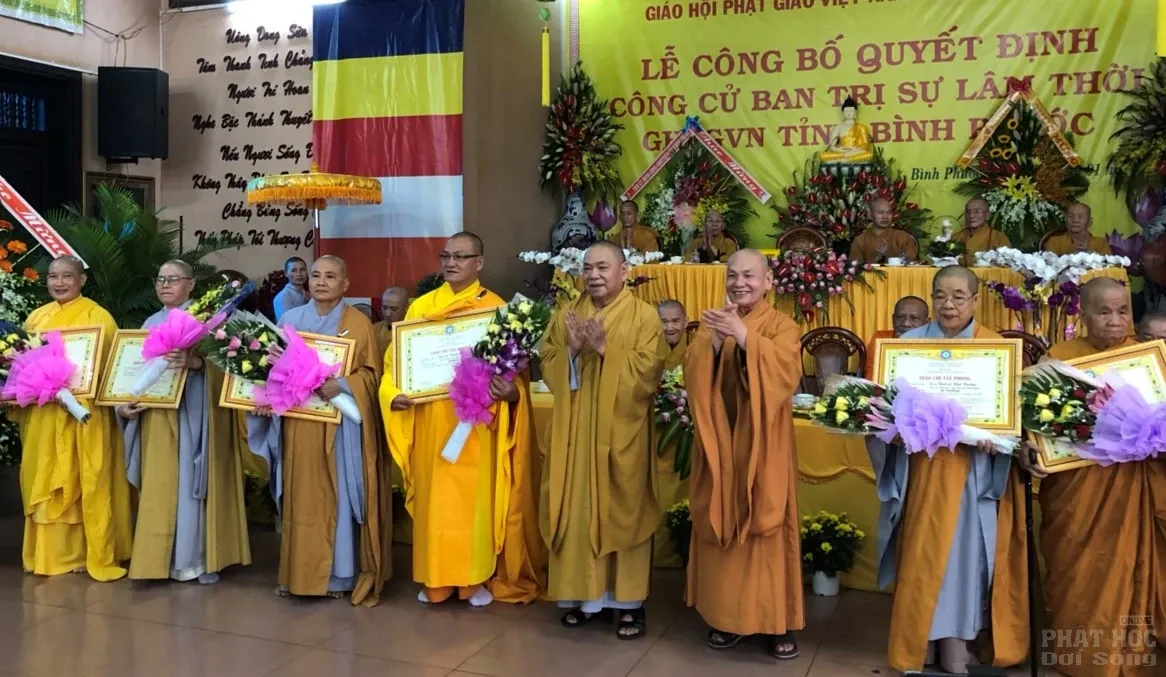 Công bố quyết định công cử Ban Trị sự lâm thời tỉnh Bình Phước 5 Công bố quyết định công cử Ban Trị sự lâm thời tỉnh Bình Phước image-1731942495902