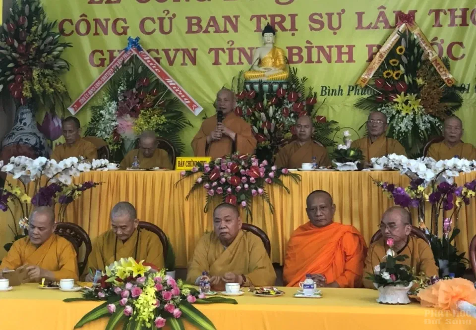 Công bố quyết định công cử Ban Trị sự lâm thời tỉnh Bình Phước 6 Công bố quyết định công cử Ban Trị sự lâm thời tỉnh Bình Phước image-1731942497132