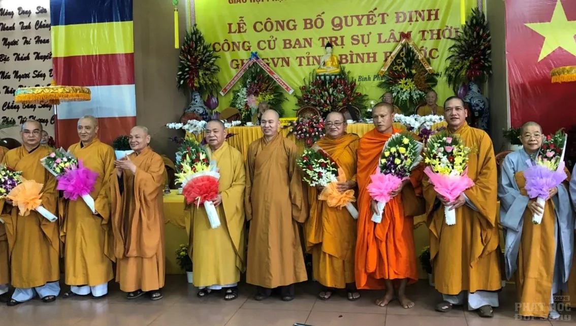 Công bố quyết định công cử Ban Trị sự lâm thời tỉnh Bình Phước 11 Công bố quyết định công cử Ban Trị sự lâm thời tỉnh Bình Phước image-1731942503382