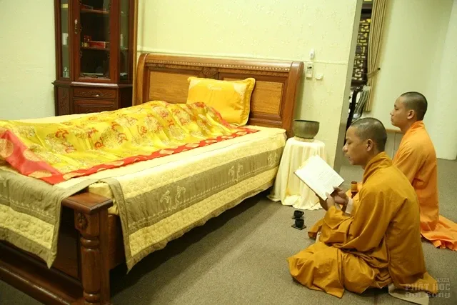 Công tác chuẩn bị Tang lễ cố HT Thích Chơn Thiện image-1731920108897