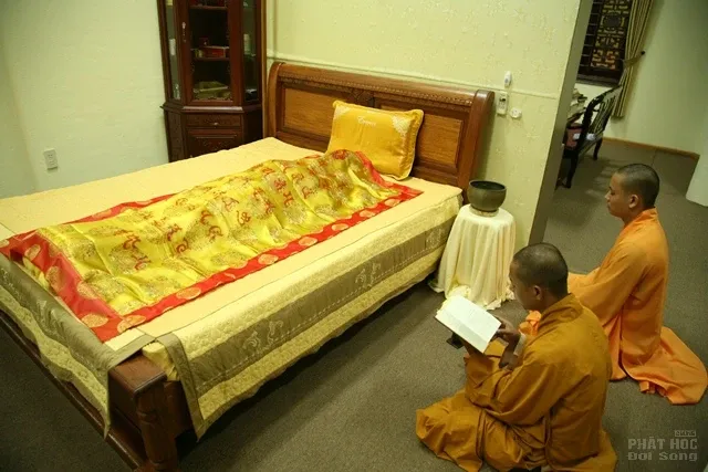 Công tác chuẩn bị Tang lễ cố HT Thích Chơn Thiện image-1731920109895