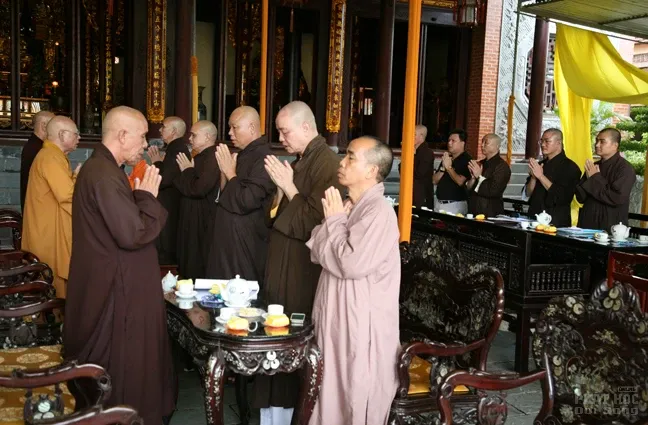 Công tác chuẩn bị Tang lễ cố HT Thích Chơn Thiện image-1731920114400