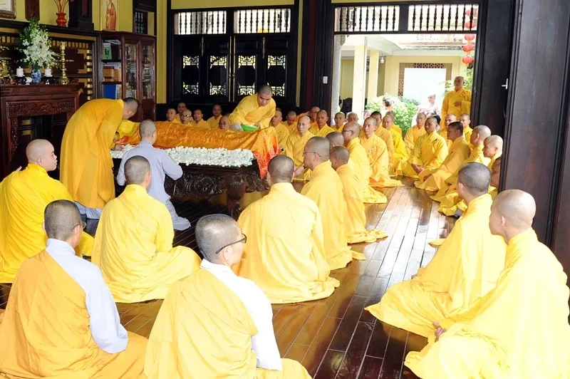 Công tác chuẩn bị tang lễ cố HT. Thích Quang Đạo Công tác chuẩn bị tang lễ cố HT. Thích Quang Đạo image-1731938745597