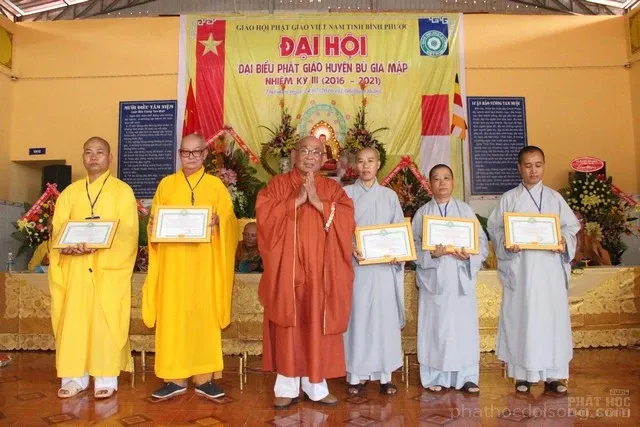 Đại hội đại biểu Phật giáo huyện Bù Gia Mập nhiệm kỳ III (2016-2021) image-1731920514432