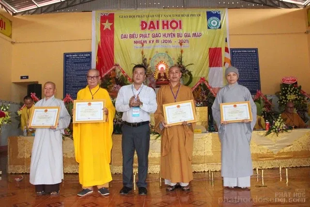 Đại hội đại biểu Phật giáo huyện Bù Gia Mập nhiệm kỳ III (2016-2021) image-1731920515725