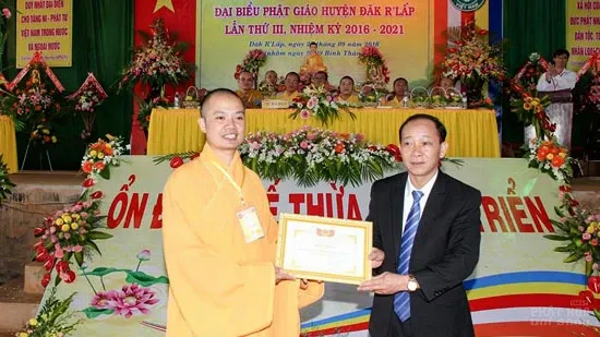 Đại hội đại biểu Phật giáo huyện Đăk Rlấp lần III nhiệm kỳ 2016-2021 10 Đại hội đại biểu Phật giáo huyện Đăk Rlấp lần III nhiệm kỳ 2016-2021 image-1731920151064