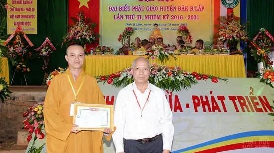 Đại hội đại biểu Phật giáo huyện Đăk Rlấp lần III nhiệm kỳ 2016-2021 11 Đại hội đại biểu Phật giáo huyện Đăk Rlấp lần III nhiệm kỳ 2016-2021 image-1731920151708