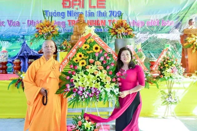 Đại lễ tưởng niệm lần thứ 709 Phật Hoàng Trần Nhân Tông tại Thiền viện Trúc Lâm Đạo Nguyên image-1731941577048