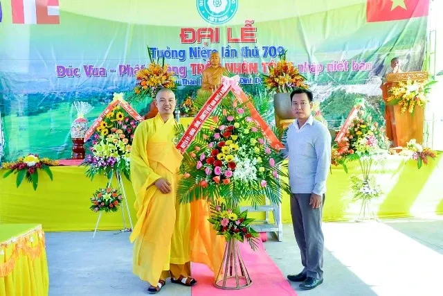 Đại lễ tưởng niệm lần thứ 709 Phật Hoàng Trần Nhân Tông tại Thiền viện Trúc Lâm Đạo Nguyên image-1731941577756