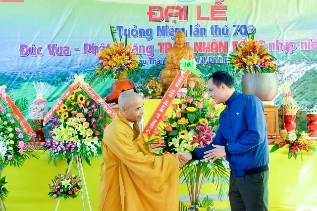 Đại lễ tưởng niệm lần thứ 709 Phật Hoàng Trần Nhân Tông tại Thiền viện Trúc Lâm Đạo Nguyên image-1731941578378