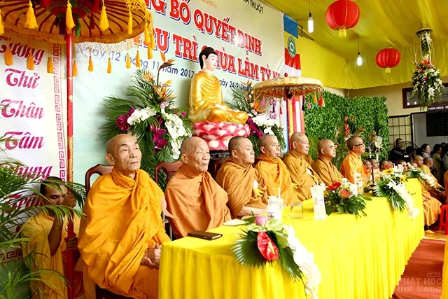 Đăk Lăk: Bổ nhiệm ĐĐ Thích Nhuận Đức trụ trì chùa Lâm Tỳ Ni 2 Đăk Lăk: Bổ nhiệm ĐĐ Thích Nhuận Đức trụ trì chùa Lâm Tỳ Ni image-1731938806040