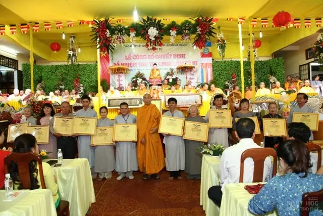 Đăk Lăk: Bổ nhiệm ĐĐ Thích Nhuận Đức trụ trì chùa Lâm Tỳ Ni Đăk Lăk: Bổ nhiệm ĐĐ Thích Nhuận Đức trụ trì chùa Lâm Tỳ Ni image-1731938821289
