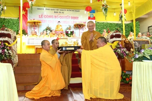 Đăk Lăk: Bổ nhiệm ĐĐ Thích Nhuận Đức trụ trì chùa Lâm Tỳ Ni 25 Đăk Lăk: Bổ nhiệm ĐĐ Thích Nhuận Đức trụ trì chùa Lâm Tỳ Ni image-1731938828159