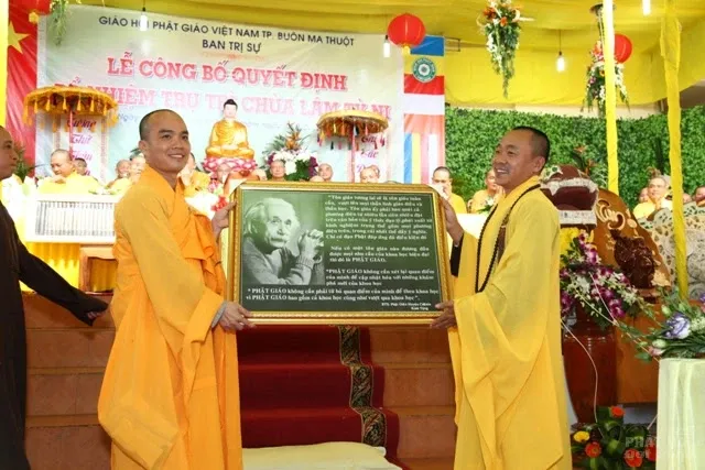 Đăk Lăk: Bổ nhiệm ĐĐ Thích Nhuận Đức trụ trì chùa Lâm Tỳ Ni 28 Đăk Lăk: Bổ nhiệm ĐĐ Thích Nhuận Đức trụ trì chùa Lâm Tỳ Ni image-1731938830102