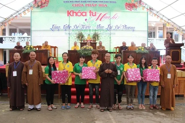 Đăk Nông: Bế mạc khóa tu mùa hè 2018 chùa Pháp Hoa image-1732291435854