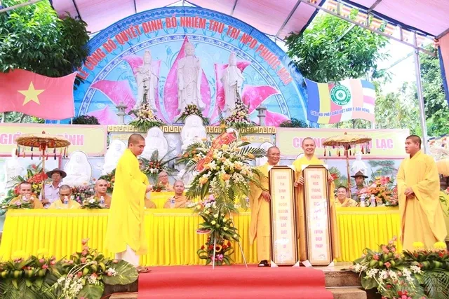 Đăk Nông: Bổ nhiệm trụ trì chùa Phước Hoa image-1731919942872