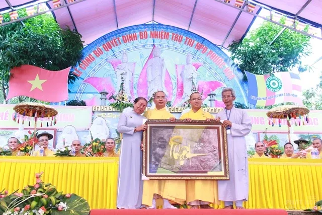 Đăk Nông: Bổ nhiệm trụ trì chùa Phước Hoa image-1731919947674