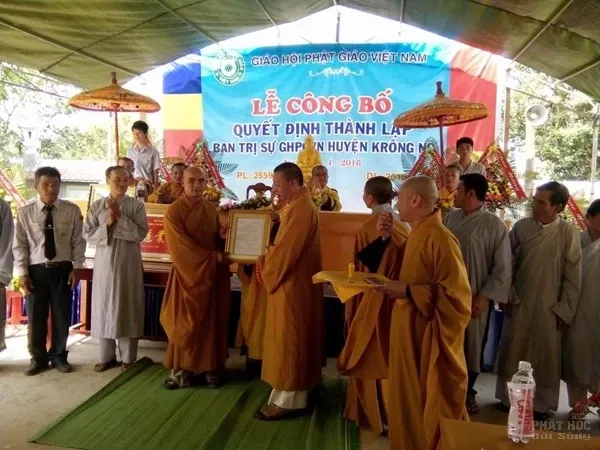Đăk Nông: Lễ Quyết Định & ra mắt nhân sự BTS GHPGVN huyện Krông Nô (nhiệm kỳ 2016-2021) 3 Đăk Nông: Lễ Quyết Định & ra mắt nhân sự BTS GHPGVN huyện Krông Nô (nhiệm kỳ 2016-2021) image-1731726998835