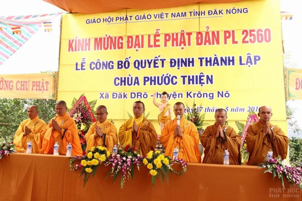 Đăk Nông: Thành lập chùa Phước Thiện 2 Đăk Nông: Thành lập chùa Phước Thiện image-1731746857012