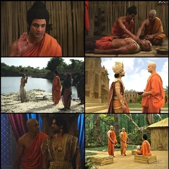 Diễn viên Mayank Arora trong vai A Nan phim Đức Phật image-1732291825517