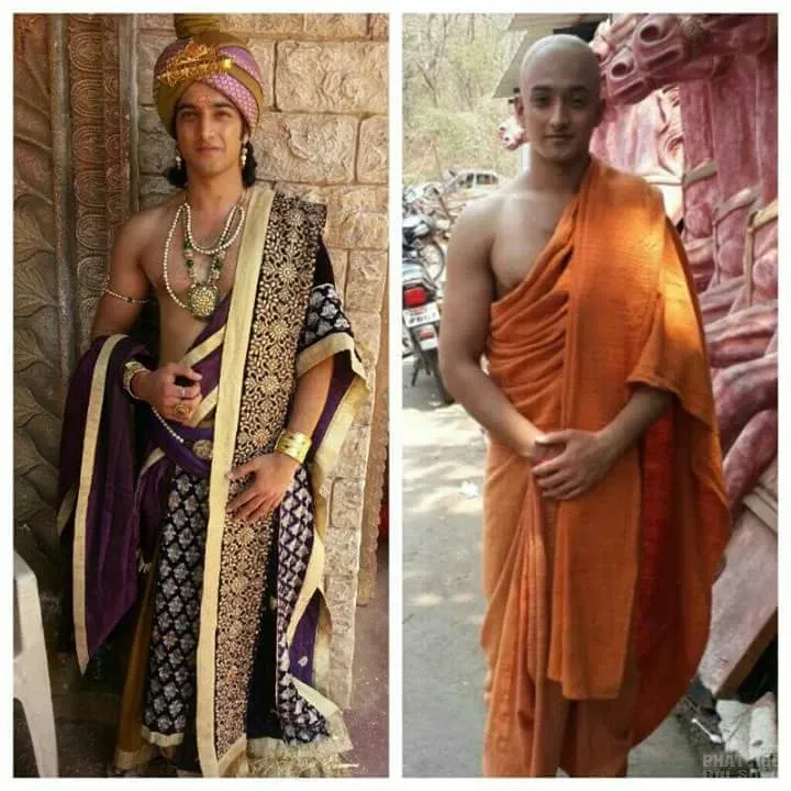 Diễn viên Mayank Arora trong vai A Nan phim Đức Phật image-1732291841174