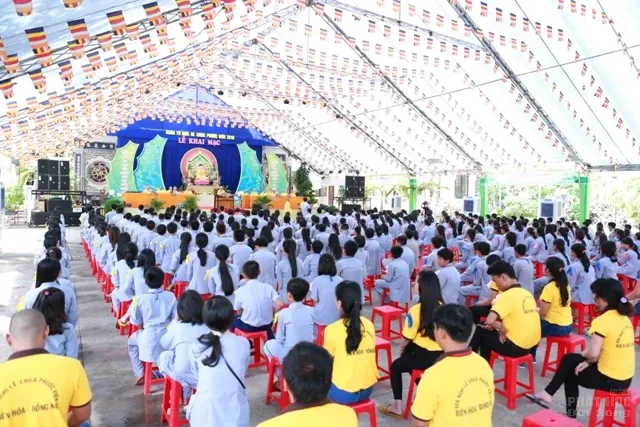 Đồng Nai: Chùa Phước Viên khai mạc khóa tu mùa hè 2016 image-1731748916263