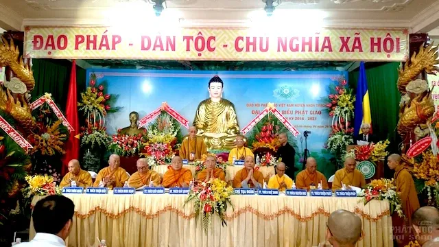 Đồng Nai: Đại hội Đại biểu Phật giáo huyện Nhơn Trạch Khoá V (Nhiệm kỳ 2016-2021) 3 Đồng Nai: Đại hội Đại biểu Phật giáo huyện Nhơn Trạch Khoá V (Nhiệm kỳ 2016-2021) image-1731726915969