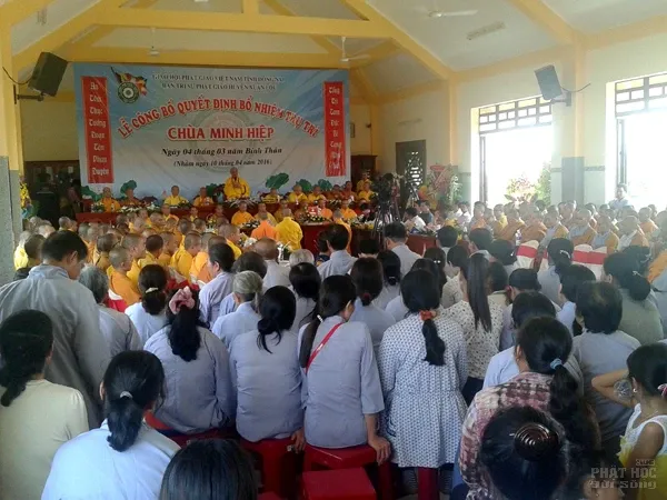 Đồng Nai: Lễ bổ nhiệm trụ trì Chùa Minh Hiệp cho ĐĐ Thích An Quang 3 Đồng Nai: Lễ bổ nhiệm trụ trì Chùa Minh Hiệp cho ĐĐ Thích An Quang image-1731727230067