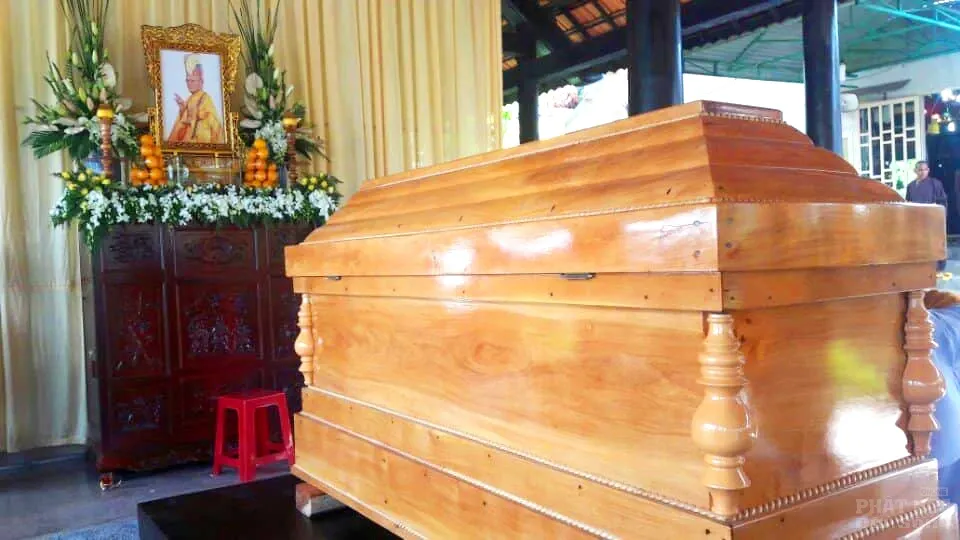 Đồng Nai: Lễ nhập kim quan cố HT.Thích Thiện Cảnh image-1732291232002