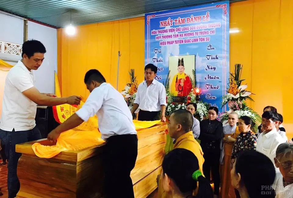 Đồng Nai: Lễ nhập kim quan cố HT. Thích Trừng Chỉ image-1731944346790