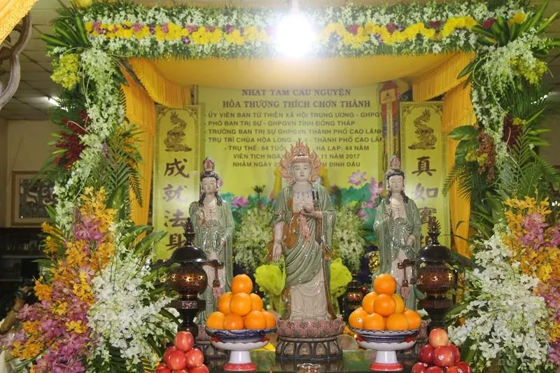 viếng tang HT. Thích Chơn Thành Đồng Tháp: Các phái đoàn viếng tang HT. Thích Chơn Thành image-1731941206187