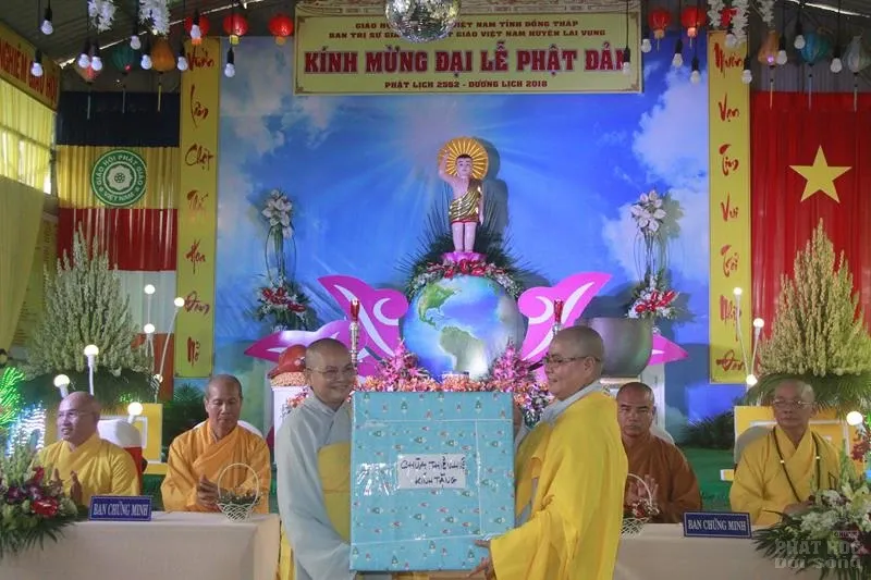 Đồng Tháp: Đại lễ Phật đản PL. 2562 huyện Lai Vung 9 Đồng Tháp: Đại lễ Phật đản PL. 2562 huyện Lai Vung image-1731946557924