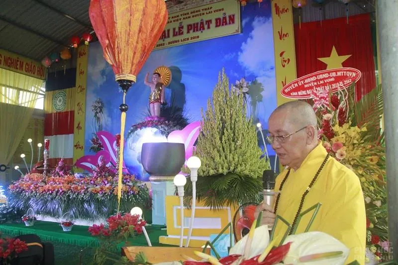 Đồng Tháp: Đại lễ Phật đản PL. 2562 huyện Lai Vung 11 Đồng Tháp: Đại lễ Phật đản PL. 2562 huyện Lai Vung image-1731946559553