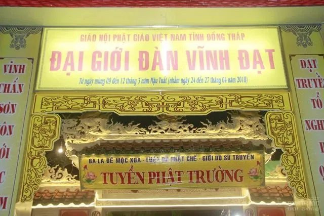 Đồng Tháp: Giới tử vân tập Đại giới đàn Vĩnh Đạt image-1731942826395