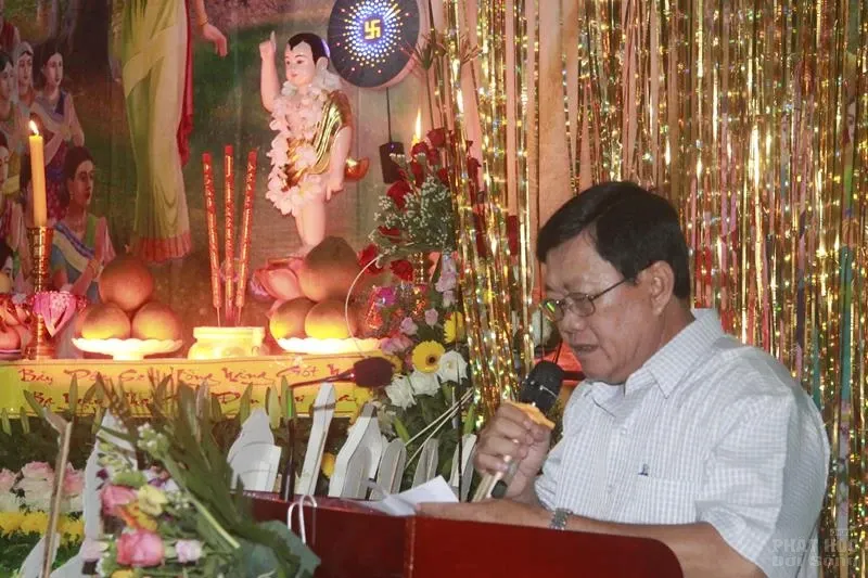 Đồng Tháp: huyện Tháp Mười, Lấp Vò kính mừng Phật đản PL. 2562 image-1731945886360