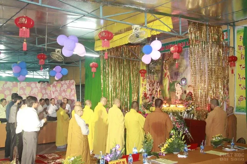 Đồng Tháp: huyện Tháp Mười, Lấp Vò kính mừng Phật đản PL. 2562 image-1731945888200