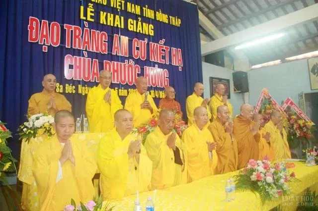 Đồng Tháp: Khai giảng khóa An cư Kiết hạ 2018 4 Đồng Tháp: Khai giảng khóa An cư Kiết hạ 2018 image-1732292314455