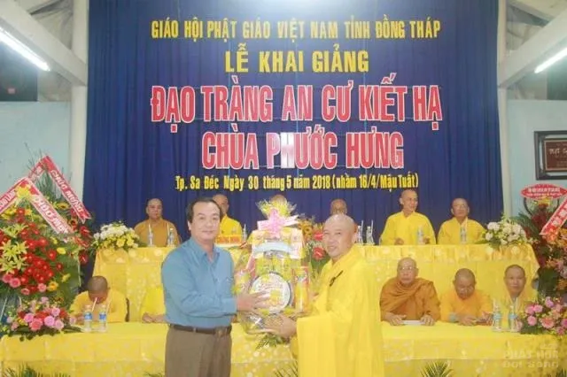 Đồng Tháp: Khai giảng khóa An cư Kiết hạ 2018 10 Đồng Tháp: Khai giảng khóa An cư Kiết hạ 2018 image-1732292318973