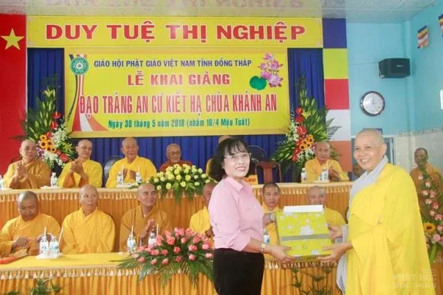 Đồng Tháp: Khai giảng khóa An cư Kiết hạ 2018 26 Đồng Tháp: Khai giảng khóa An cư Kiết hạ 2018 image-1732292331162